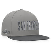 San Francisco Giants Fanatics Dugout Fitted Hat - Gray Hats