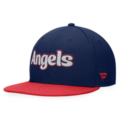 Los Angeles Angels Fanatics Cooperstown Collection Hurler Fitted Hat - Navy Hats