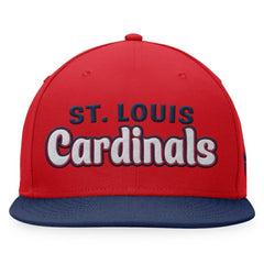 St. Louis Cardinals Fanatics Cooperstown Collection Hurler Fitted Hat - Red Hats