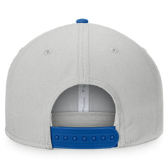 Chicago Cubs Fanatics Glory Days Two-Tone Snapback Hat - Gray/Royal Hats