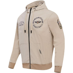 New Orleans Pelicans Pro Standard Hybrid Full-Zip Hoodie Khaki