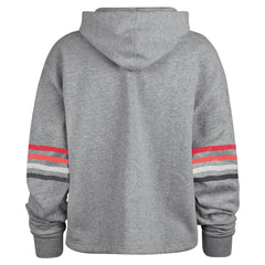 Atlanta Falcons '47 Women's Upland Bennett Pullover Hoodie Heather Gray