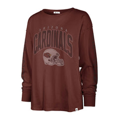 Arizona Cardinals '47 Women's Tom Cat Lightweight Long Sleeve T-Shirt Cardinal