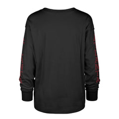 Atlanta Falcons '47 Women's Tom Cat Lightweight Long Sleeve T-Shirt Black