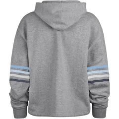 Tennessee Titans '47 Women's Upland Bennett Pullover Hoodie Heather Gray