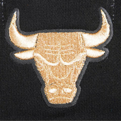 Chicago Bulls Pro Standard Women's Glam Cropped Pullover Sweatshirt - Black
