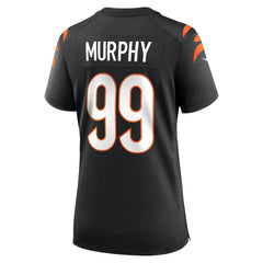 NFL Myles Murphy Cincinnati Bengals Women's Team Game Jersey - Black