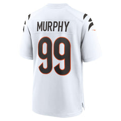 NFL Myles Murphy Cincinnati Bengals Team Game Jersey - White