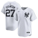 MLB Giancarlo Stanton New York Yankees Nike Home Limited Player Jersey - White
