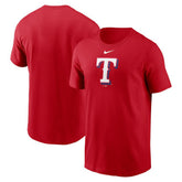 Texas Rangers Nike Fuse Large Logo T-Shirt - Red T-shirts