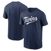 Minnesota Twins Nike Fuse Wordmark T-Shirt - Navy T-shirts