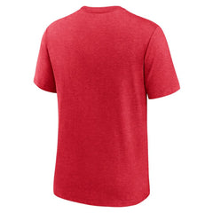 St. Louis Cardinals Nike Swing Big Tri-Blend T-Shirt - Heather Red T-shirts