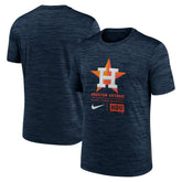Houston Astros Nike Large Logo Velocity T-Shirt - Navy T-shirts