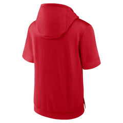 St. Louis Cardinals Nike Tri Code Lockup Short Sleeve Pullover Hoodie - Red Hoodies