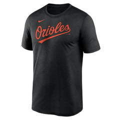 Baltimore Orioles Nike Legend Fuse Wordmark T-Shirt - Black T-shirts