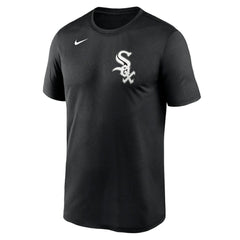 Chicago White Sox Nike Legend Fuse Wordmark T-Shirt - Black T-shirts