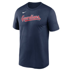 Cleveland Guardians Nike Legend Fuse Wordmark T-Shirt - Navy T-shirts