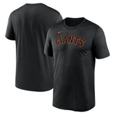 San Francisco Giants Nike Legend Fuse Wordmark T-Shirt - Black T-shirts