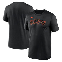 San Francisco Giants Nike Legend Fuse Wordmark T-Shirt - Black T-shirts