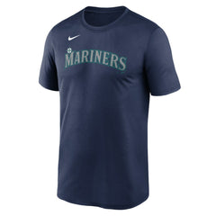 Seattle Mariners Nike Legend Fuse Wordmark T-Shirt - Navy T-shirts