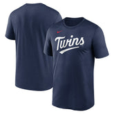 Minnesota Twins Nike Legend Fuse Wordmark T-Shirt - Navy T-shirts