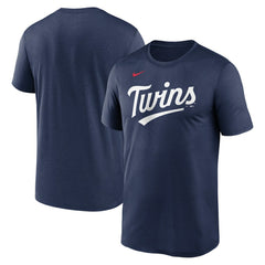 Minnesota Twins Nike Legend Fuse Wordmark T-Shirt - Navy T-shirts