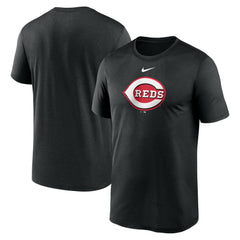 Cincinnati Reds Nike Legend Fuse Large Logo Dri-FIT T-Shirt - Black T-shirts