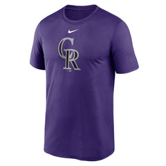 Colorado Rockies Nike Legend Fuse Large Logo Dri-FIT T-Shirt - Purple T-shirts