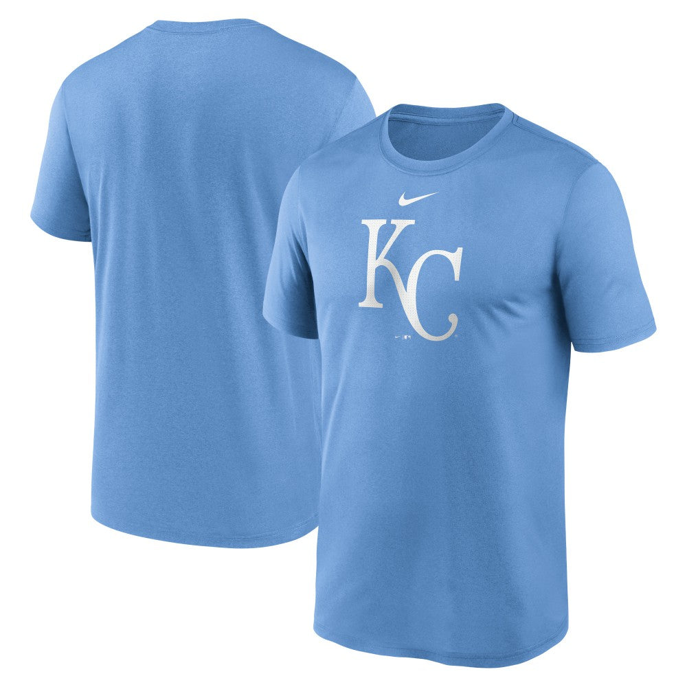 Kansas City Royals Nike Legend Fuse Large Logo Dri-FIT T-Shirt - Light Blue T-shirts