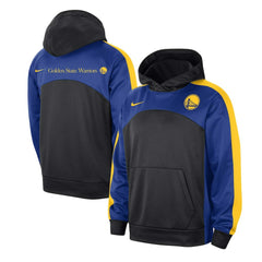 Golden State Warriors Authentic Starting Five Force Performance Pullover Hoodie Black/Royal