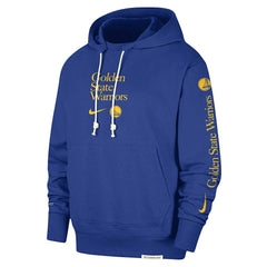 Golden State Warriors Authentic Performance Pullover Hoodie Royal