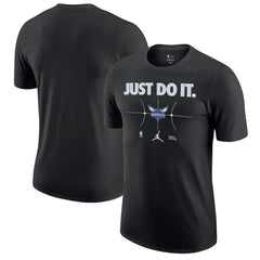 Charlotte Hornets Just Do It T-Shirt Black