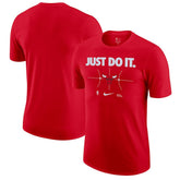Chicago Bulls Just Do It T-Shirt Red