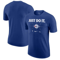 Philadelphia 76ers Just Do It T-Shirt Royal