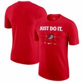 Portland Trail Blazers Just Do It T-Shirt Red