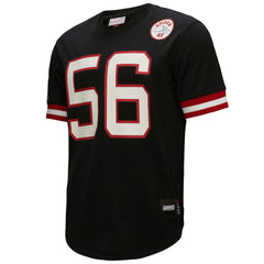 Lawrence Taylor New York Giants Big & Tall Mesh Player Name & Number Top Black