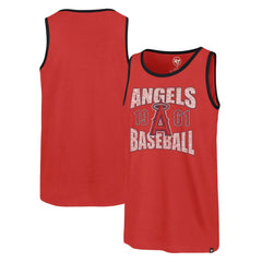Los Angeles Angels '47 Upload Franklin Tank Top - Red Tanks
