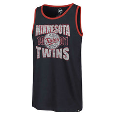Minnesota Twins '47 Upload Franklin Tank Top - Navy Tanks