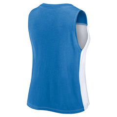 Los Angeles Dodgers Fanatics Women's Color-Block Tank Top - Royal/White Tanks