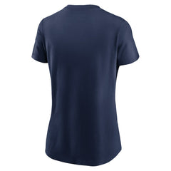 Atlanta Braves Nike Women's Wordmark T-Shirt - Navy T-shirts