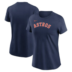 Houston Astros Nike Women's Wordmark T-Shirt - Navy T-shirts
