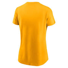 Athletics Nike Women's Wordmark T-Shirt - Gold T-shirts