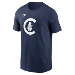 Chicago Cubs Nike Cooperstown Collection T-Shirt - Navy T-shirts