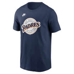 San Diego Padres Nike Cooperstown Collection T-Shirt - Navy T-shirts