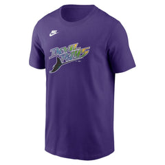 Tampa Bay Rays Nike Cooperstown Collection T-Shirt - Purple T-shirts