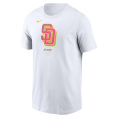 San Diego Padres Nike City Connect Large Logo T-Shirt - White T-shirts