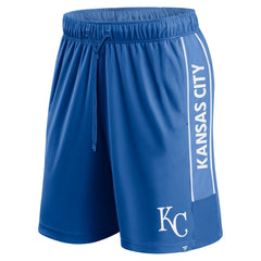 Kansas City Royals Fanatics Win The Match Defender Shorts - Royal Shorts