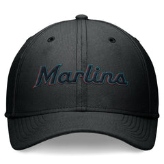 Miami Marlins Nike Performance Flex Hat - Black Hats