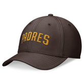 San Diego Padres Nike Performance Flex Hat - Brown Hats