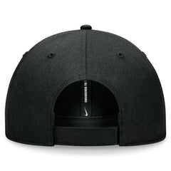Miami Marlins Nike Club Performance Adjustable Hat - Black Hats